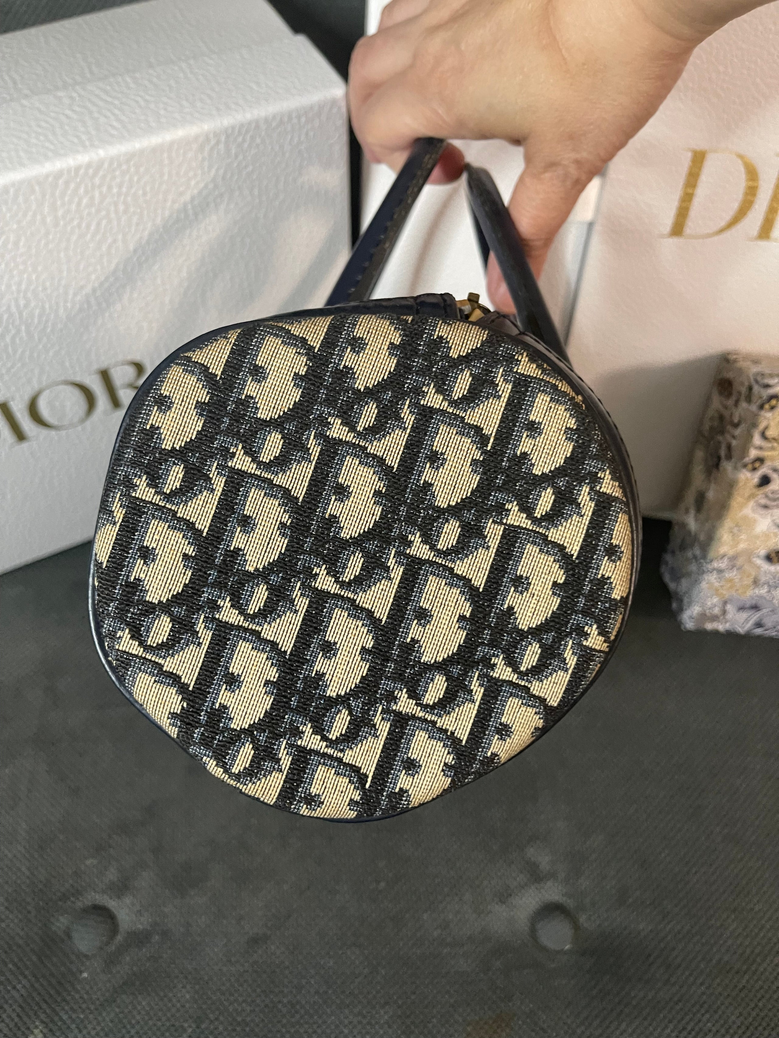 Dior oblique baby ball bag 2025